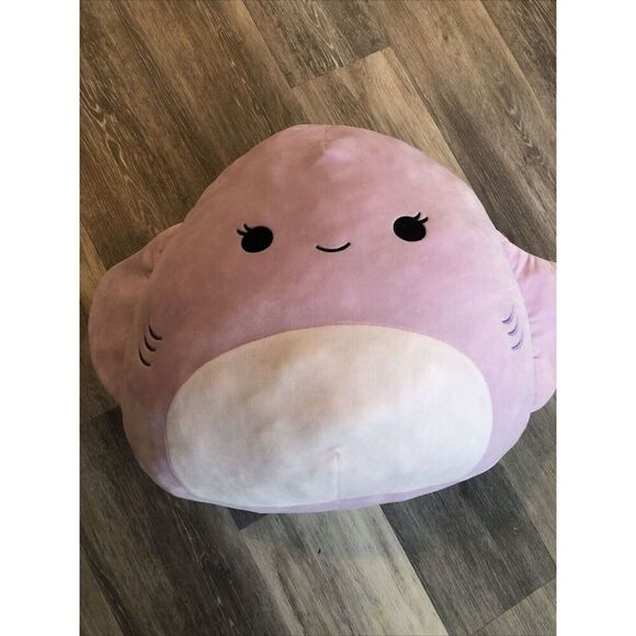 Squishmallow Official Kellytoy 16 Inch Soft Animal Plush - Aziza the Stingray - Picture 1 of 12